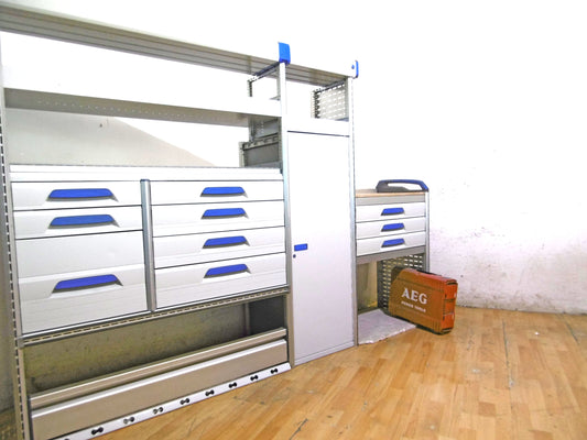 T-FES BAYERN/NÜRNBERG gebrauchte SORTIMO Fahrzeugeinricchtung Crafter Sprinter Ducato