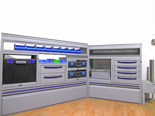 Fahrzeugeinrichtung gebraucht Sortimo passend für Transit T6/7 Sprinter