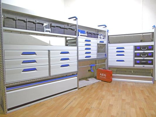 T-FES BAYERN/NÜRNBERG gebrauchte Fahrzeugeinrichtung SORTIMO  Sprinte Crafter Ducato